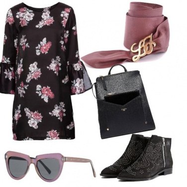 Outfit Cintura rosa Liu
