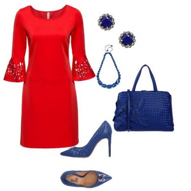 Outfit Red&Blue