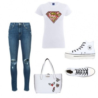 Outfit Un po di bianco