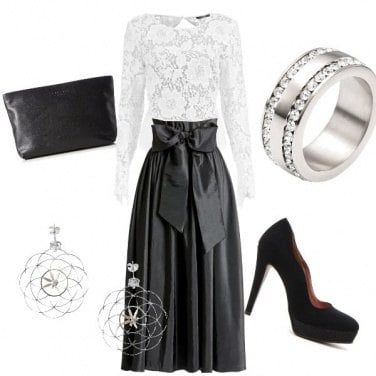 Outfit Black and White