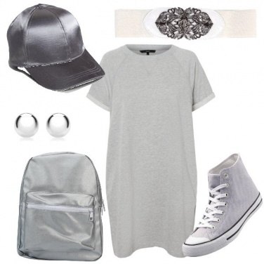 Outfit Ragazza d\'argento