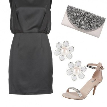 Outfit Dettagli rosa e silver