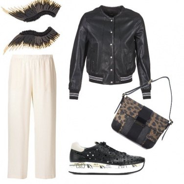 Outfit Black and withe