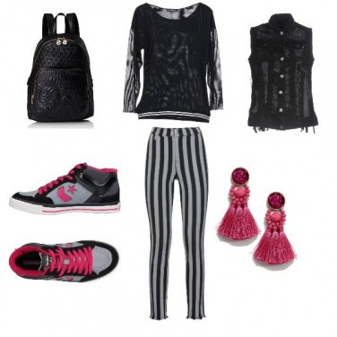 Outfit Converse mon amour