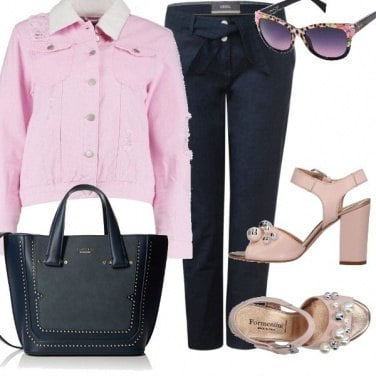 Outfit Denim rosa
