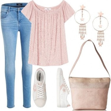 Outfit Romantic Converse