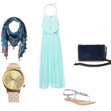 Outfit Verde acqua