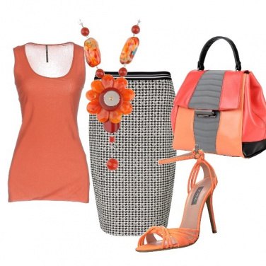 Outfit Un po’ di arancione
