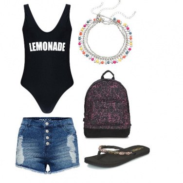 Outfit Rockettara anche in Spiaggia!