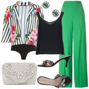 Outfit Colorata per la cerimonia