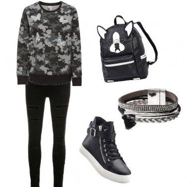Outfit Particolare militare