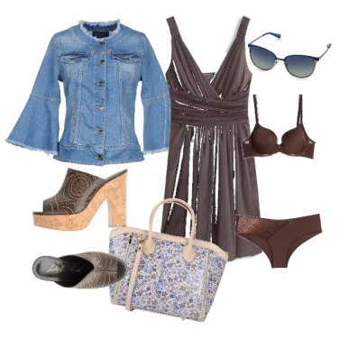 Outfit Giubbino jeans super trendy
