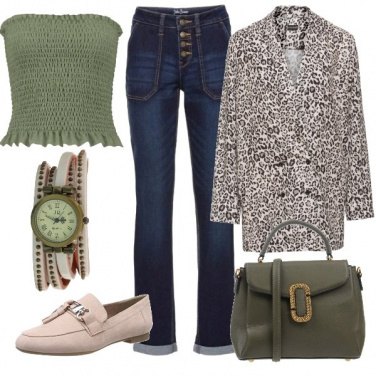Outfit Print animalier