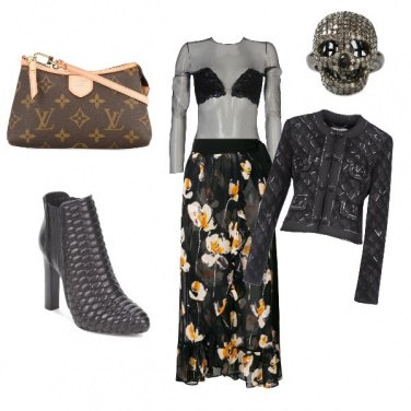Outfit Rock in stile