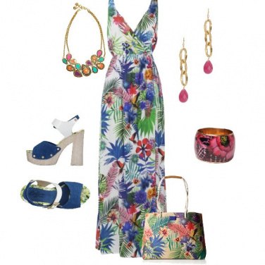 Outfit Fiori e gemme