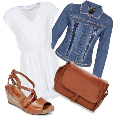 Outfit Cuoio con Spartoo