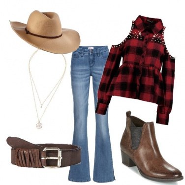 Outfit Cow girl