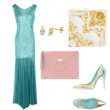 Outfit La Sirenetta in abito da cerimonia
