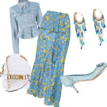 Outfit Lieve e fiorato