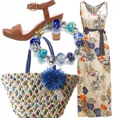 Outfit Fiore blu!