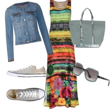 Outfit Aperitivo tropical