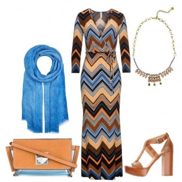 Outfit Etno chic da cerimonia