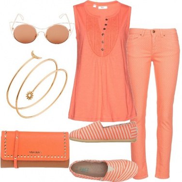 Outfit Sfumature d\'albicocca