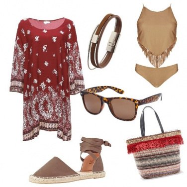 Outfit La frangia è di moda