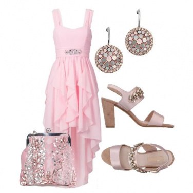 Outfit Confetto rosa