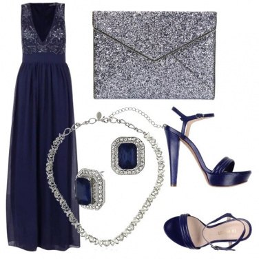Outfit Blu notte