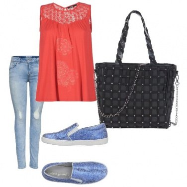 Outfit Scuola look