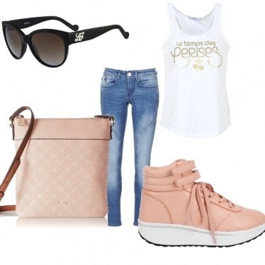 Outfit Scuola look