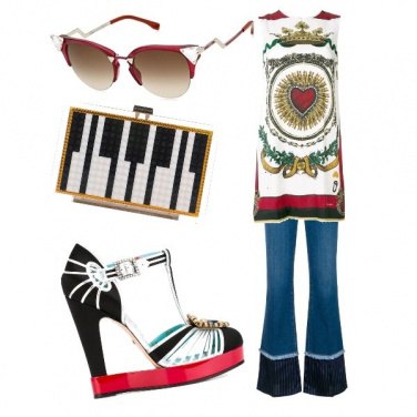 Outfit Glamorous denim