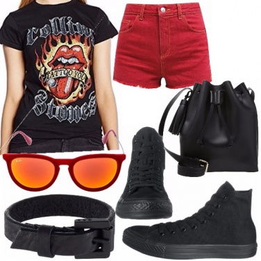 Outfit Rock spumeggiante