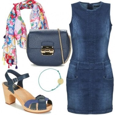 Outfit Abitino in jeans