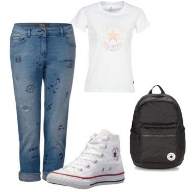 Outfit Converse look