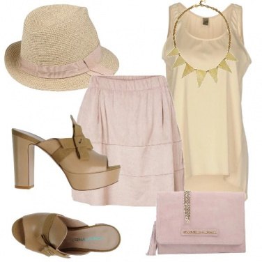 Outfit Aperitivo con cappello