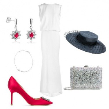 Outfit Un matrimonio con le #manoloblahnik