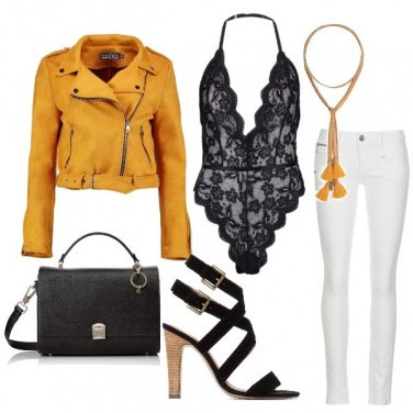 Outfit Il body di pizzo