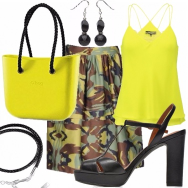 Outfit Militare chic
