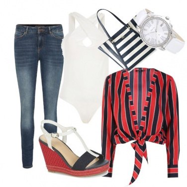 Outfit Denim con stile