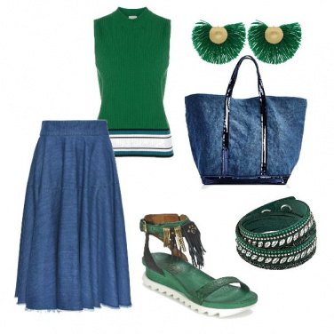 Outfit Eleganza denim