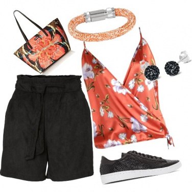 Outfit Converse e shorts