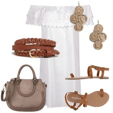 Outfit Abito bianco