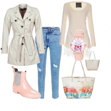 Outfit Di corsa sotto la pioggia