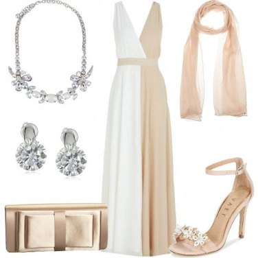 Outfit Abito bicolore