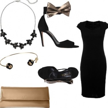 Outfit La scarpa col fiocco protagonista
