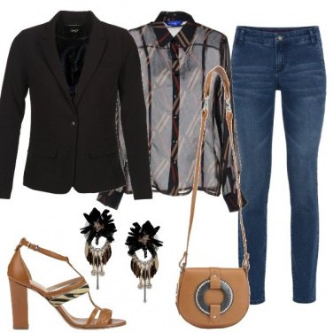 Outfit Cena coi jeans