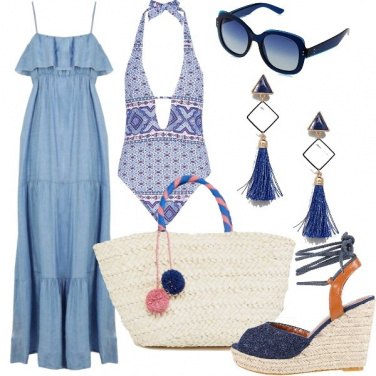Outfit Party in piscina