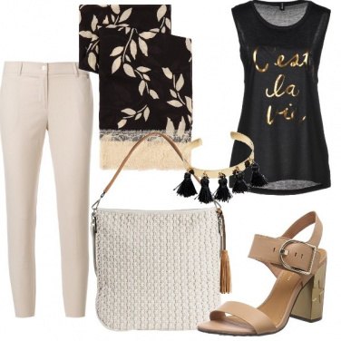 Outfit Casual con accessori di classe